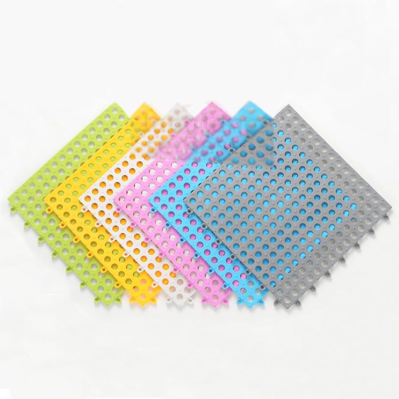 MurmerOfficial  R529 ALAS KANDANG PELIHARAAN ALAS PRAKTIS PELINDUNG LANTAI KANDANG ALAS KANDANG KUCING ALAS KANDANG ANJING ALAS KANDANG KELINCI 30x30 POLKADOT - TATAKAN KANDANG-5