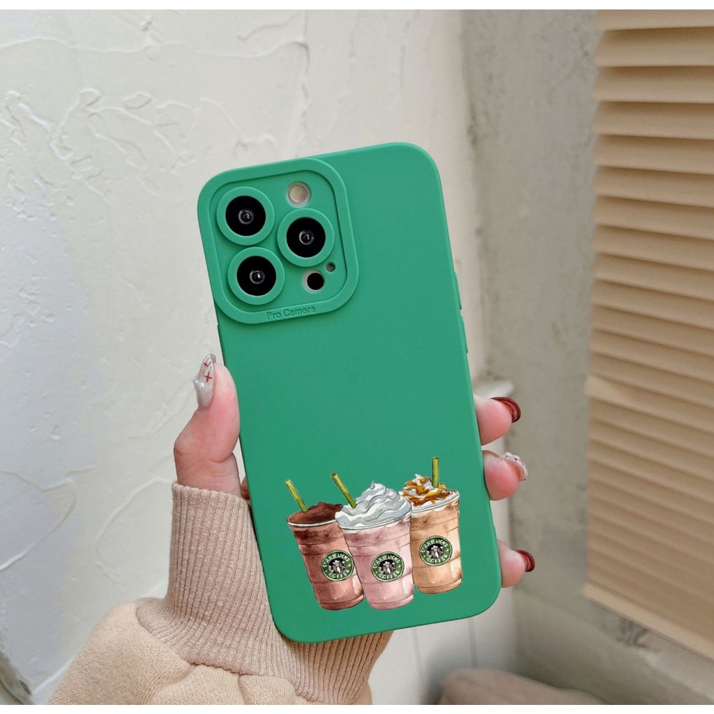 CC02 Softcase Casing Motif Kopi Proteksi Kamera for Oppo Realme 10 C1 C2 C3 C10 C11 C12 C15 C20 C20a C21 C21y C30 C31 C33 C35 U1 U2 2 5 5i 5s Narzo 20 30A 50a 50i