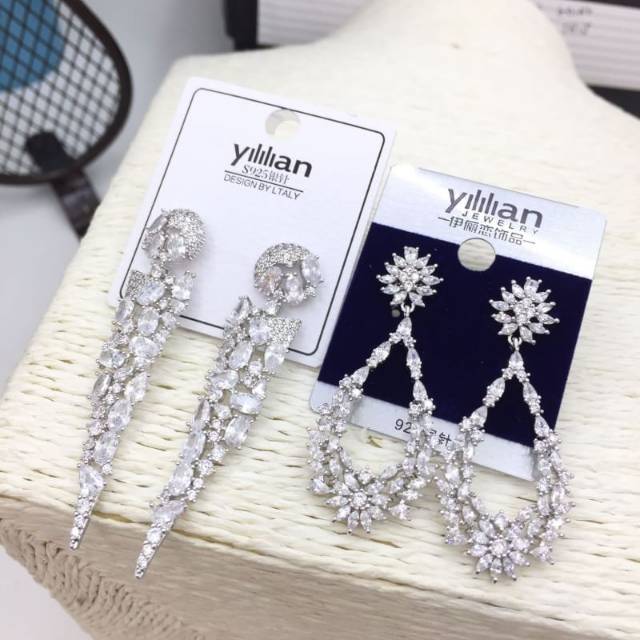 Anting silver (premium) anti karat 4054