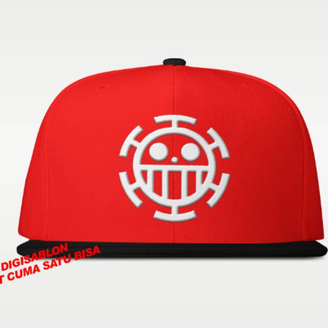 Topi anime trafalgar law red
