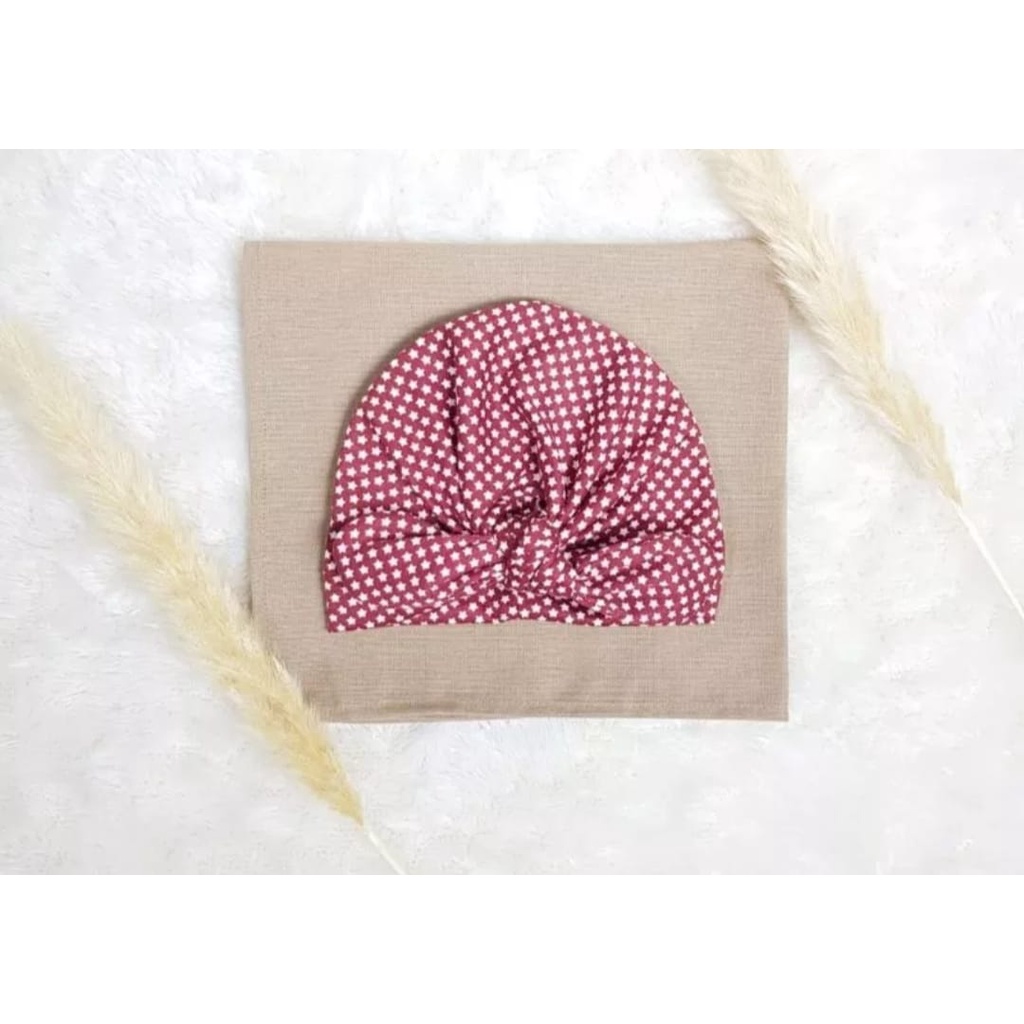 SALE!!! TURBAN BAYI VINATA STAR PITA/TURBAN BAYI MURAH