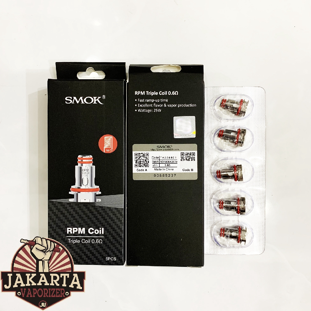 Koleksi COD pengapian mesin mini Alat mesin pengapian rp [0.6 TRIPLE] COIL 0.6 OHM TRIPLE COIL SMOK RPM 40 COIL REPLACEMENT Jaya22 lagi promo