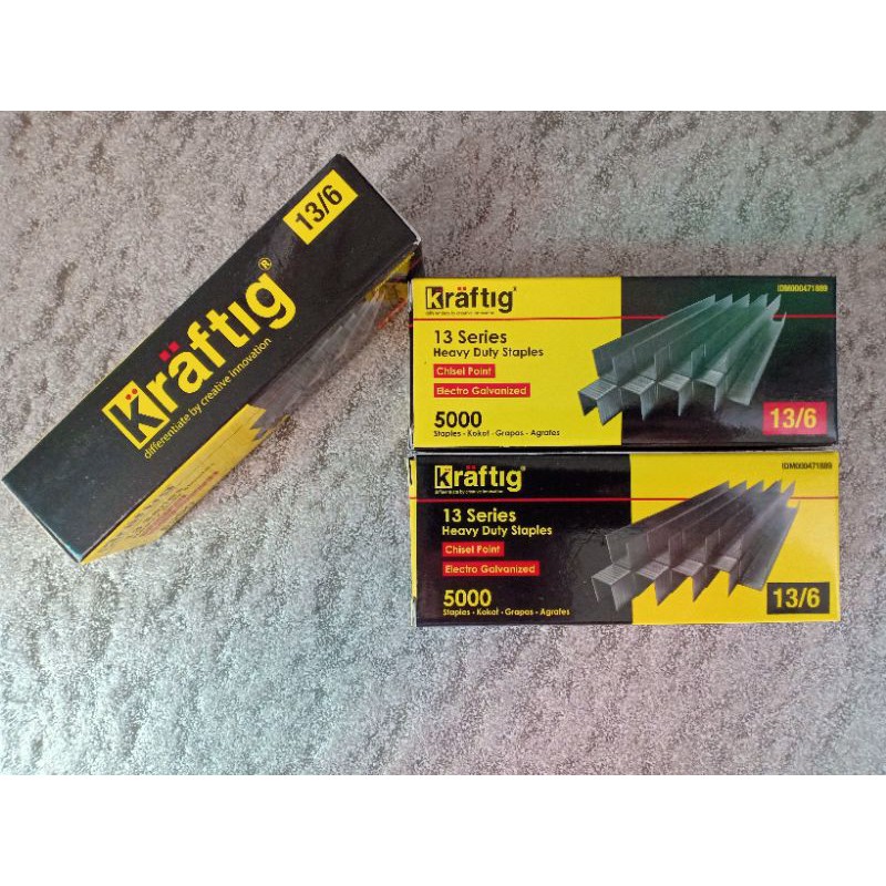 

ISI STAPLES KRAFTIG 13/6