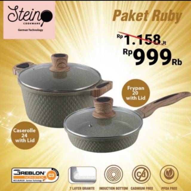 STEIN PANCI PAKET RUBY