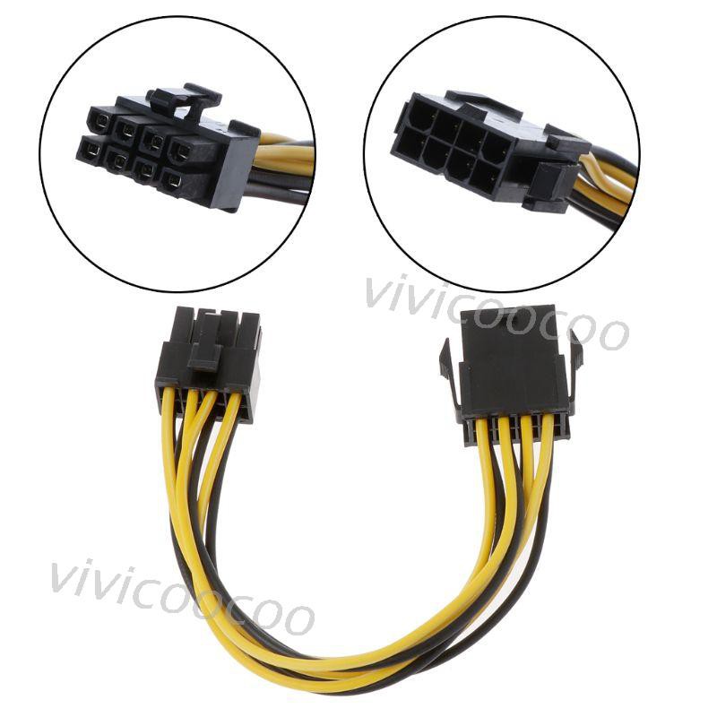 Vivi Kabel Extension Power Adapter 8pin Ke 8pin Atx Eps Male Ke Female Untuk Mainboard Psu