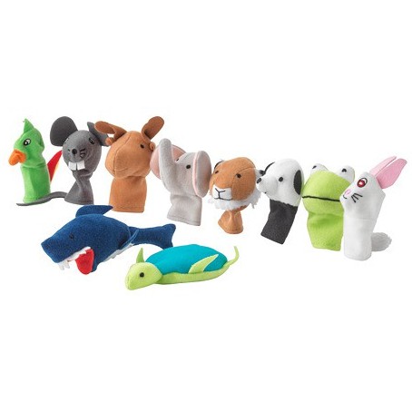 Boneka jari IKEA / Boneka hewan IKEA (10 pcs)