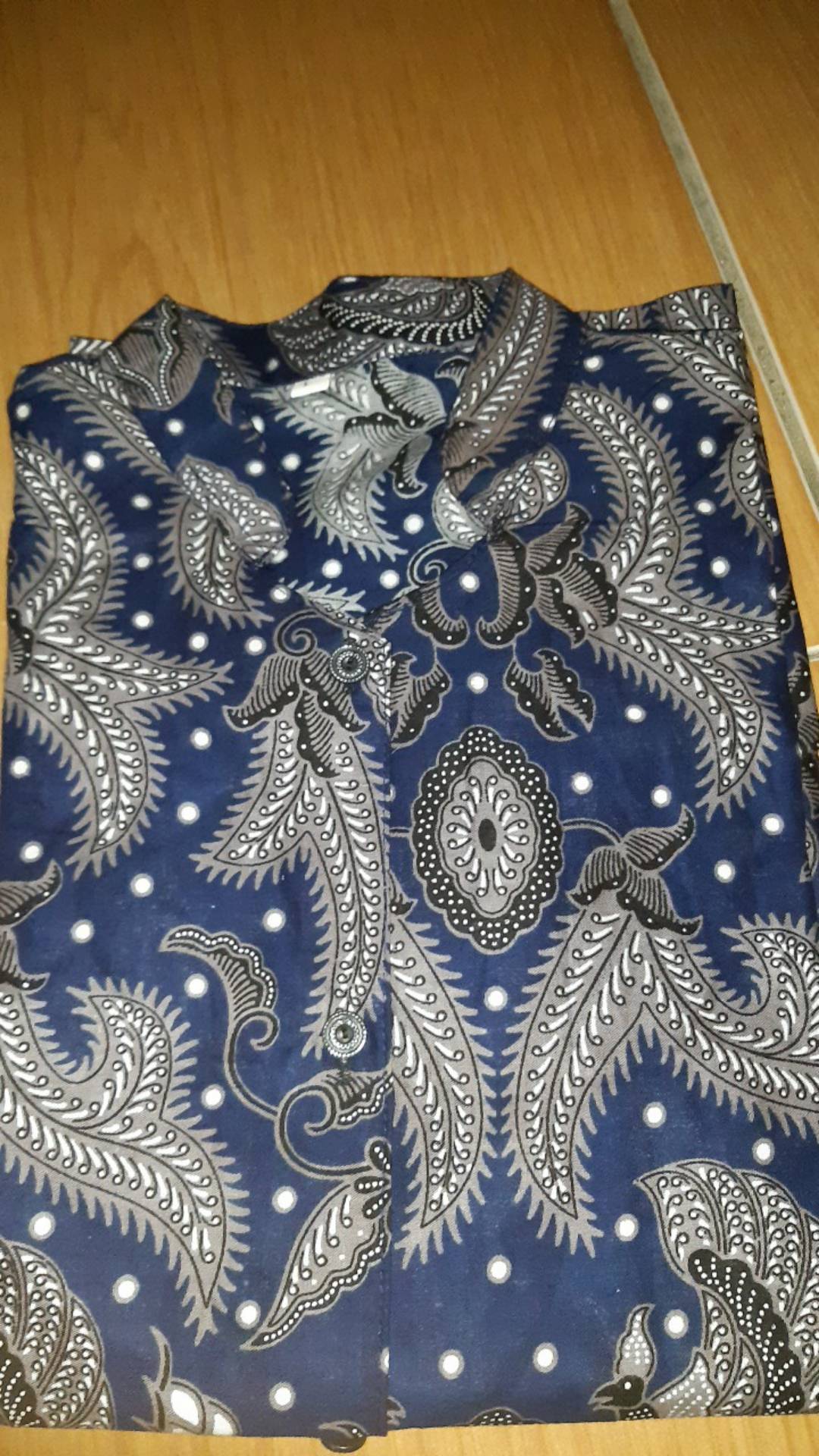 Tey-17 Batik Wanita Asj Sa Hrb026 Kenongo Kemeja Tosca Pendek