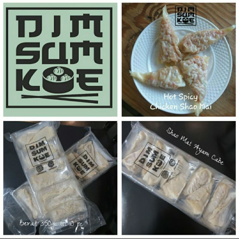 

Shao Mai Ayam Pedas Frozen Pack Isi 10 pc Berat 300gr
