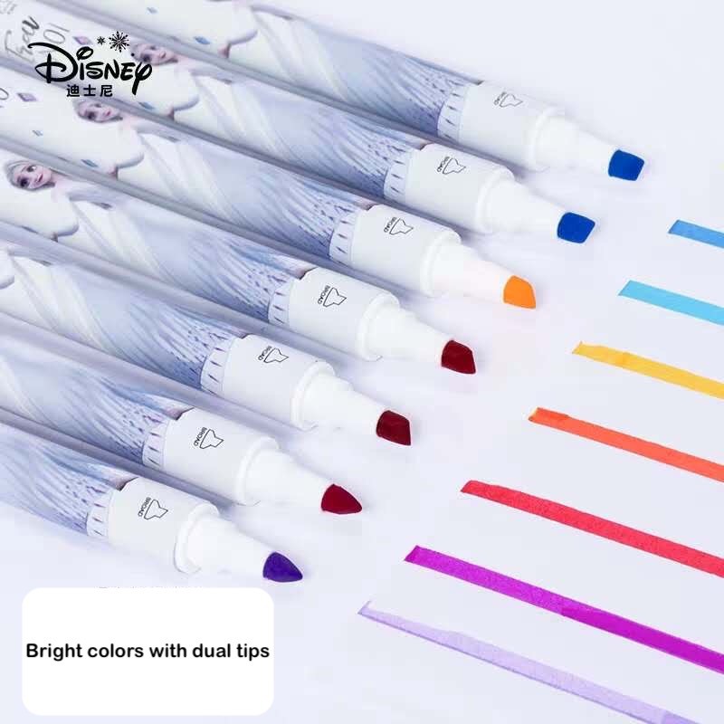 DISNEY FROZEN II marker drawing pens 2 tips ORIGINAL LICENSED