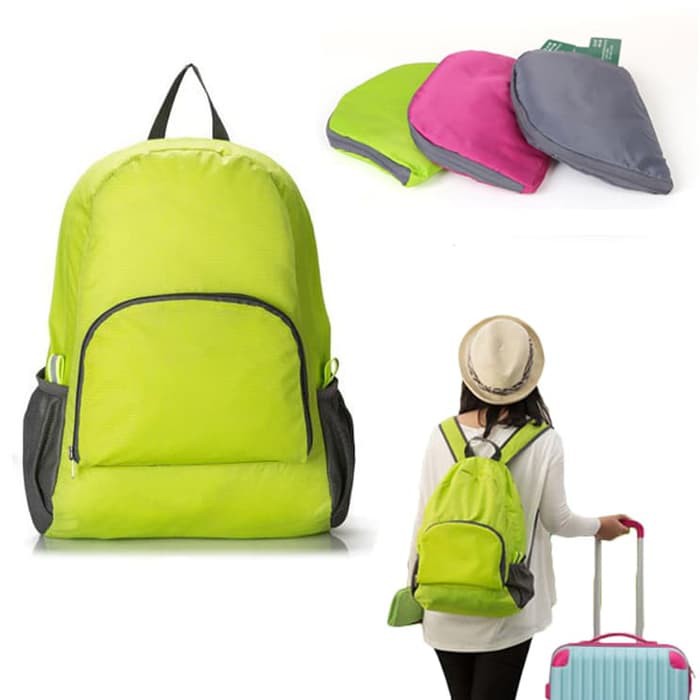 Foldable Backpack / Travel / Tas Punggung Lipat / Ransel Traveling