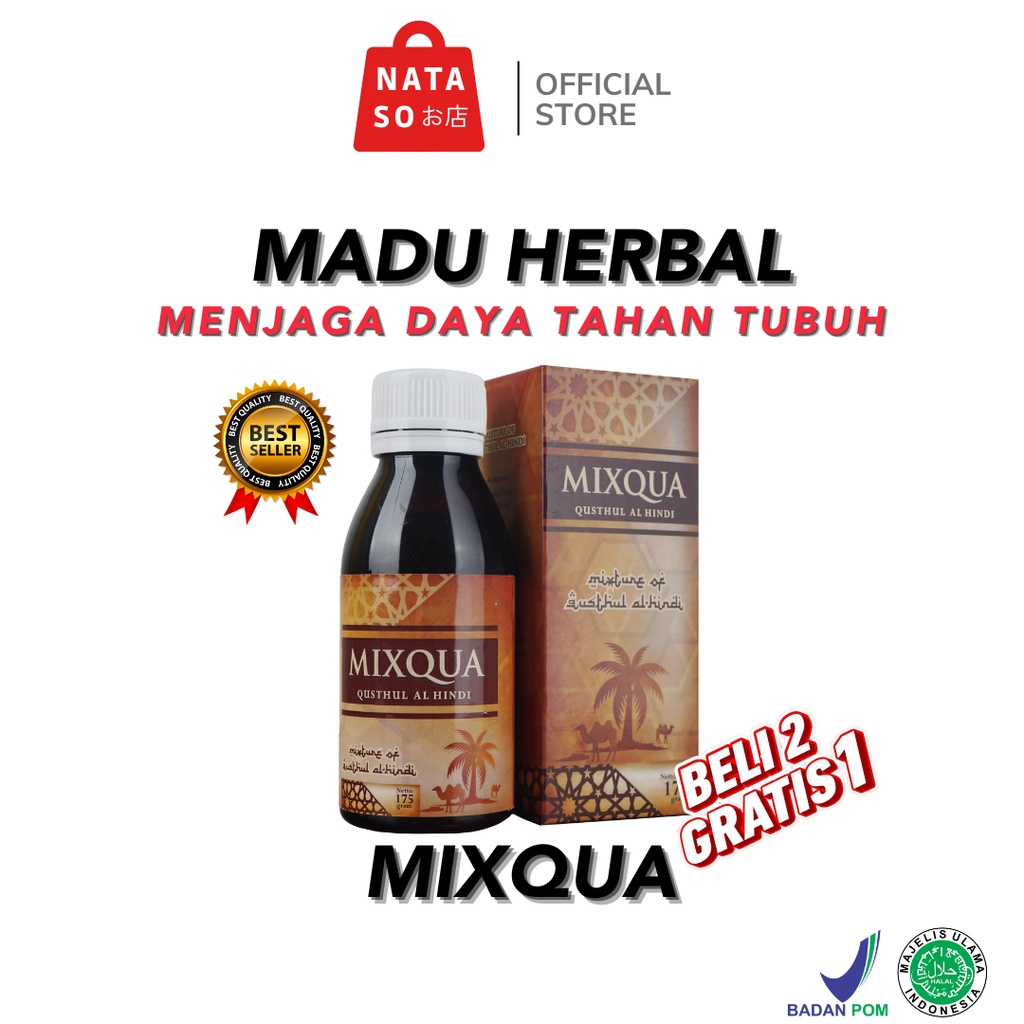 

Madu MIXQUA QUSTHUL HINDI / MADU HERBAL.
