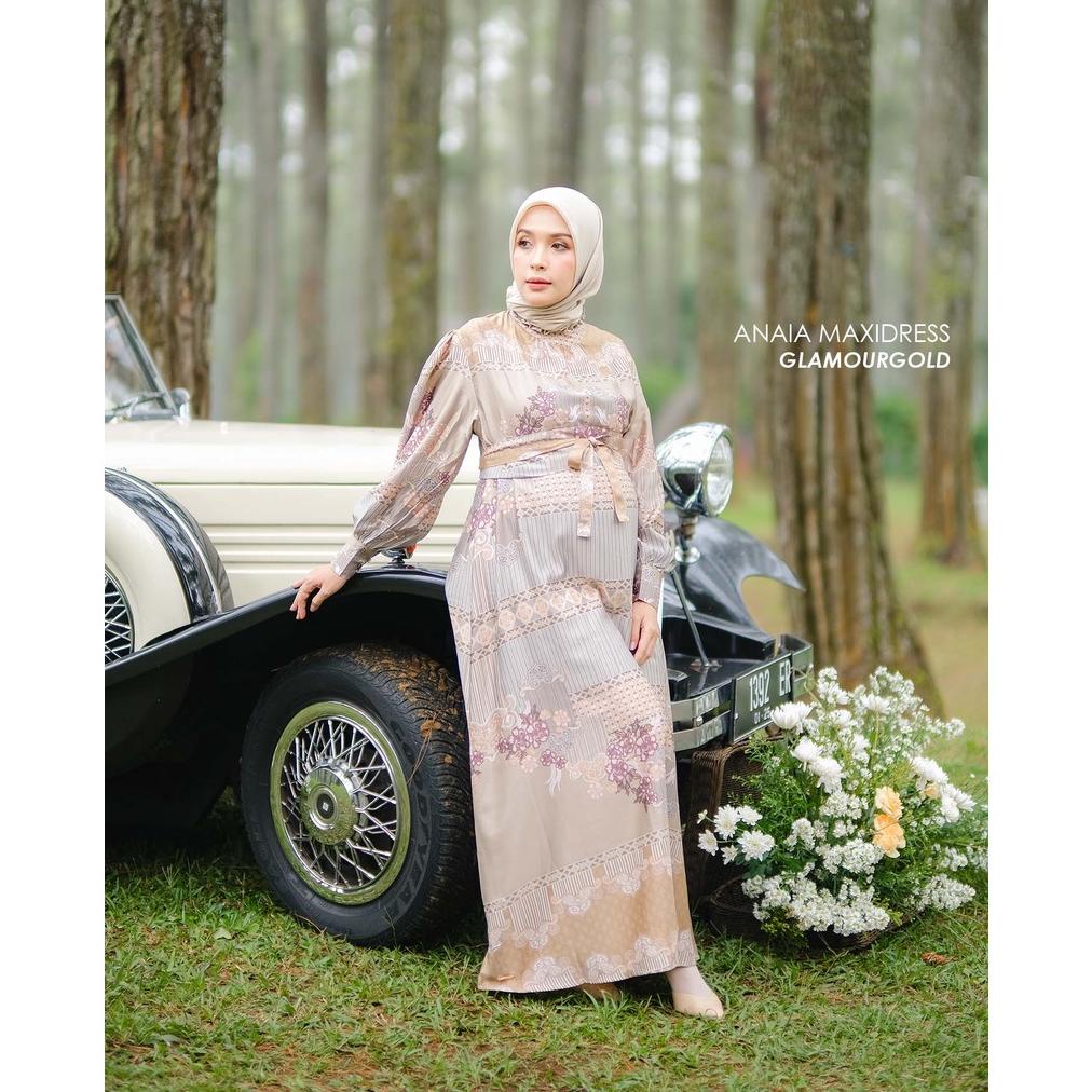 Mayoutfit Zatif Family Set Glamourgold | Sarimbit Lebaran Gamis Koko