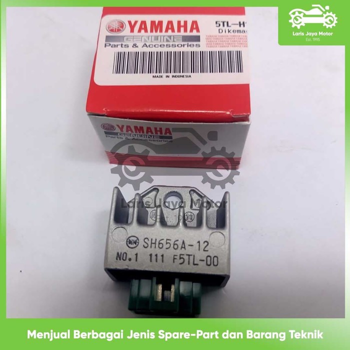 KIPROK RECTIFIER & REGULATOR ASSY MIO SPORTY SMILE SOUL 5TL-H1960-00 ORIGINAL ASLI YAMAHA KIPROK MOT