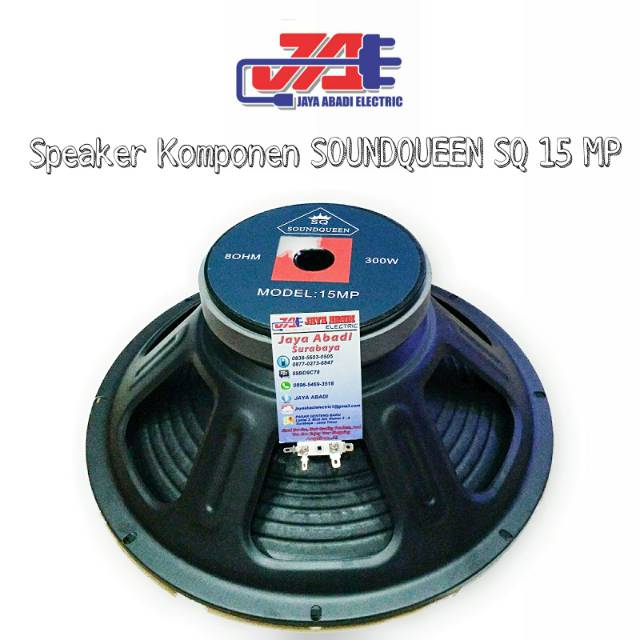 Speaker Komponen Soundqueen SQ 15 MP