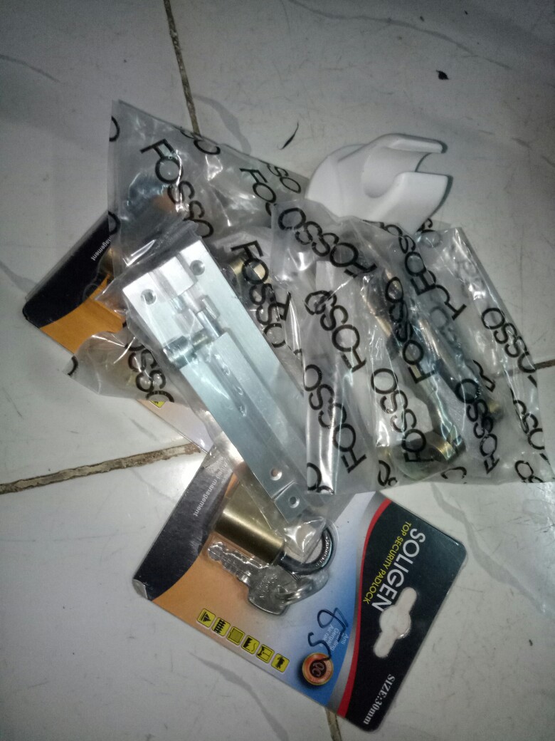 Gembok Soligen Kuningan 40l Anti Cairan