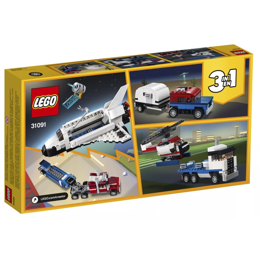 lego creator shuttle