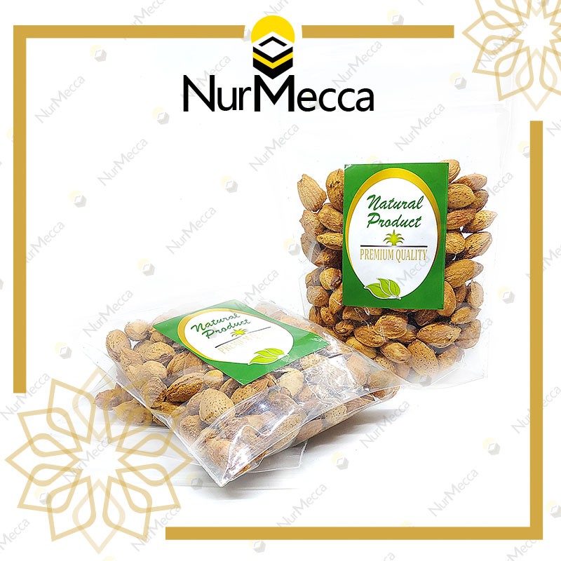 Kacang Almond Panggang 500 Gram Oleh Oleh Haji Dan Umroh