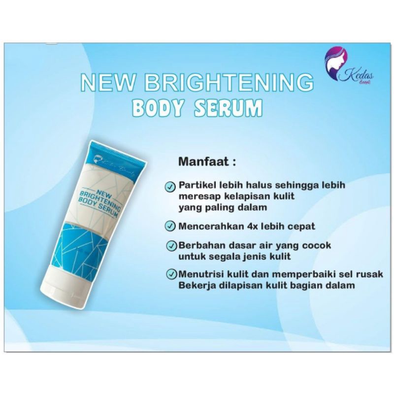 Body serum kedas beauty Original