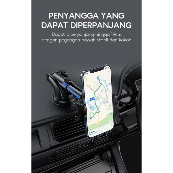 Car Holder VIVAN CHS12 Holder HP Universal Pengunci Otomatis AUTO LOCK