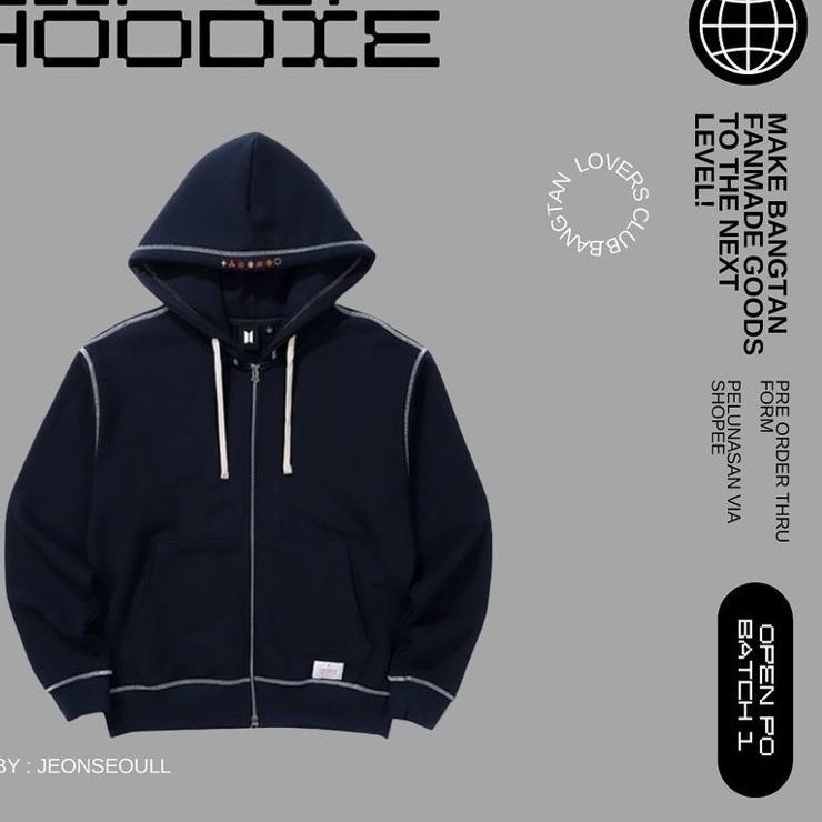 "RGT. 825805" ZIP-UP HOODIE PTD