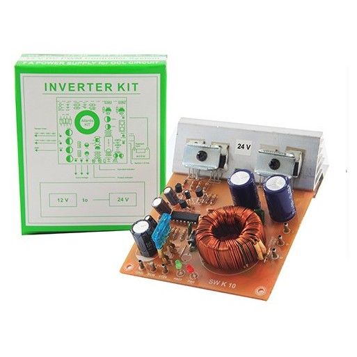 Inverter MOBIL 12V DC to 24V CT 24V DC Step Up Converter Tegangan Arus Dc CT 12 to 24 Volt