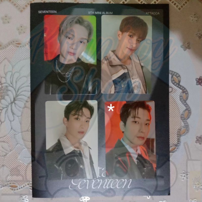 WONWOO DK JUN ATTACCA CARAT VERSION CARVER