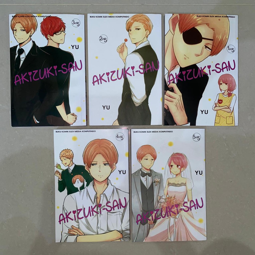 Komik Akizuki - San Vol. 1 - 5 Tamat
