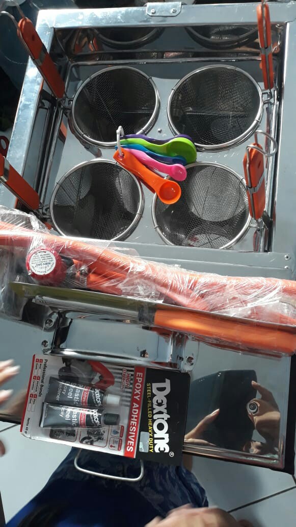 Dandang Mie Ayam Lubang 4 + Kuah Ful Set