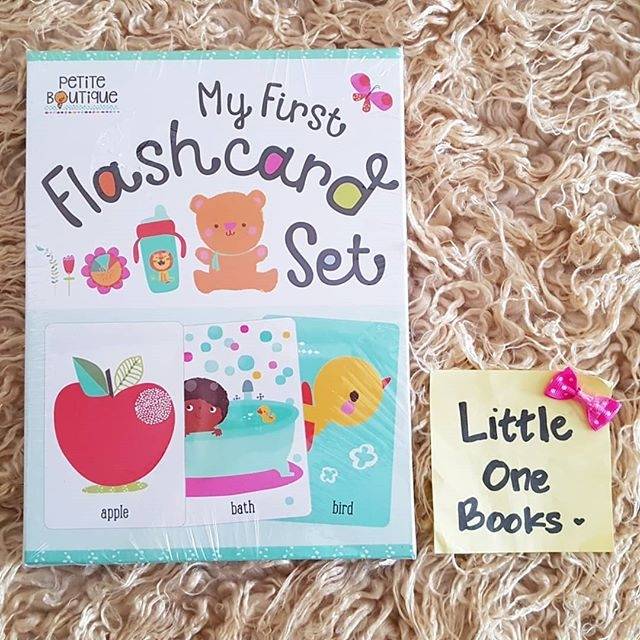 Petite Boutique My First Flashcard Set / giant flashcard / flash card / flashcards flash cards anak