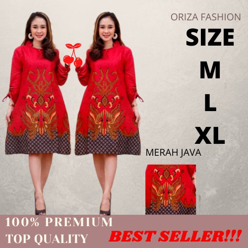 Dress Batik Terusan Wanita