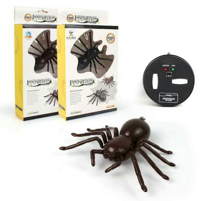 Mainan unik RC laba laba berjalan remot kontrol spider remote control infrared