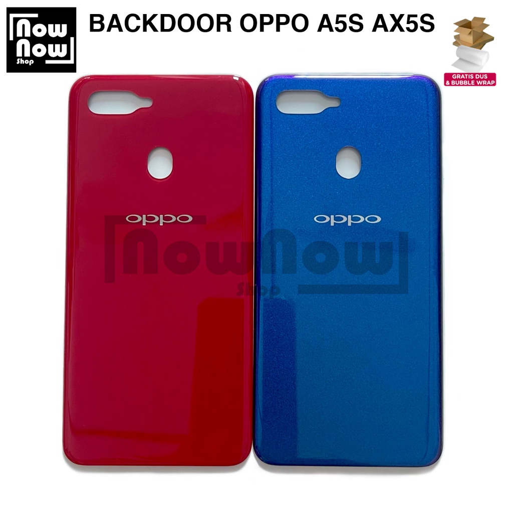 Backdoor Tutup Belakang Baterai Backcover Back Casing Oppo A5S AX5S CPH1909 CPH1920 CPH1912