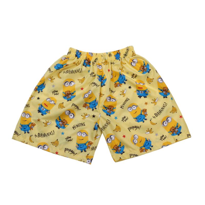 Celana Pendek Motif Bananas Panda Unisex Terbaru | Celana Boxer Pantai Santai Pria Wanita Dewasa | Celana Tidur Murah