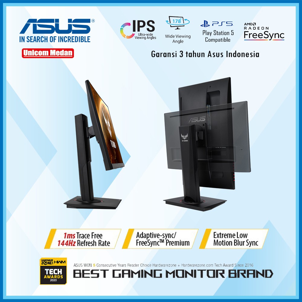 Monitor ASUS TUF GAMING VG249Q Gaming - 24 inch Full HD 144Hz