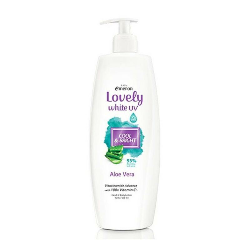 Emeron Lovely Hand Body Lotion botol 500ml