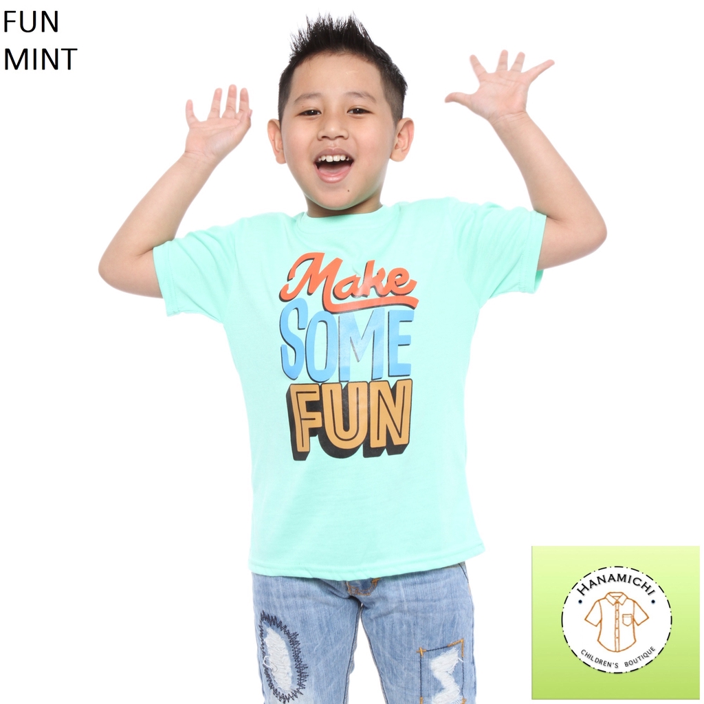 Hanamichi FUN Kaos Anak Lengan Pendek