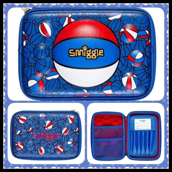 

BEST SELLER !!! SMIGGLE HARD TOP PENCIL CASE ORGANIZER / KOTAK SERBAGUNA TERLARIS