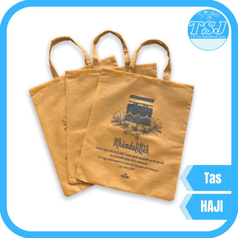 

Tas Souvenir Bingkisan Oleh Oleh Haji Murah Muat Banyak | F25x30