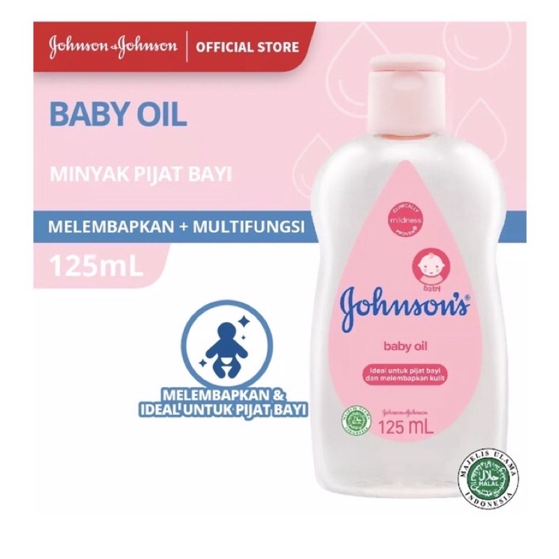 Johnson&amp;Johnson Cologne 100ml baby oil johnson 125ml