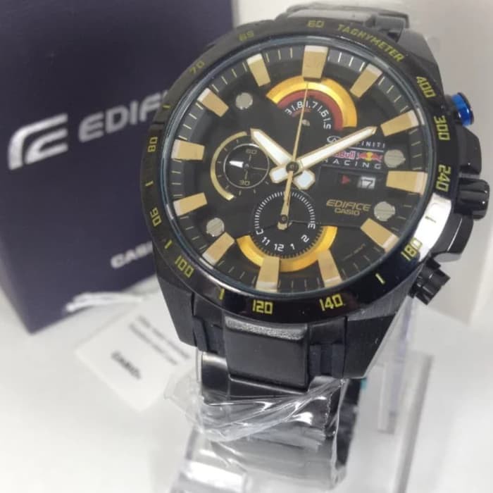 Jam Tangan Pria Casio Original New Model Edifice Redbull Edition IW641