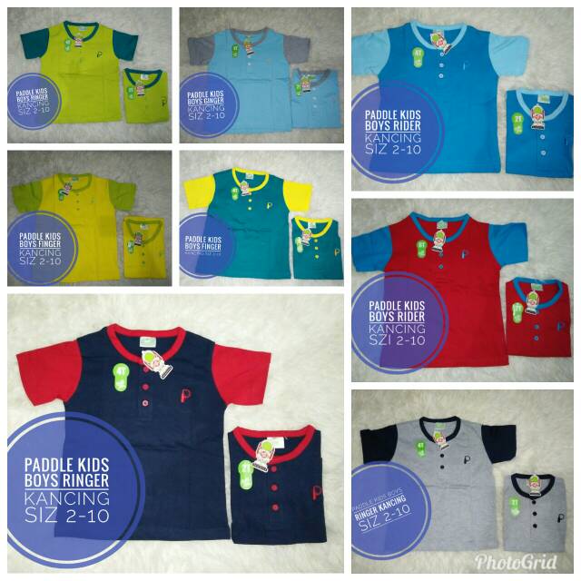 Paddle kids/Grosir kaos anak/grosir kaos paddle kids