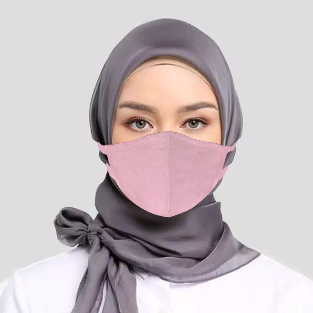 gof RIDER MASKER HIJAB Anti Bacteria Halus 100% Original
