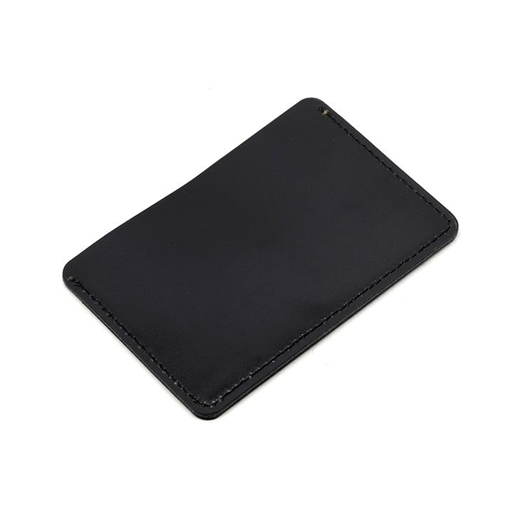 dompet passport simpel kulit sapi asli passport cover hitam - PHWL987