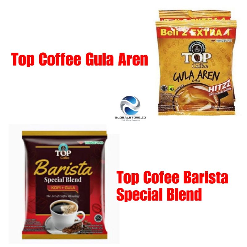 TOP Coffee Gula Aren /TOP coffee barista special blend /TOP coffee toraja /Top kopi susu Satuan