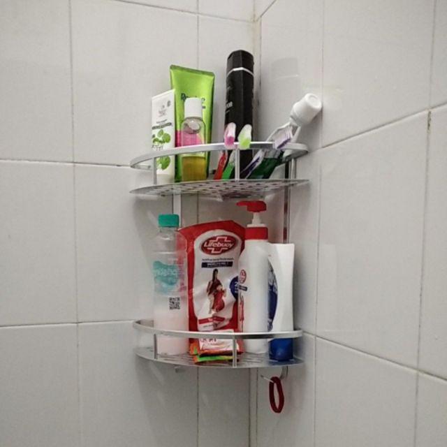 )152} Rak Sabun, Rak Kamar Mandi,..rak Sudut Kamar Mandi &