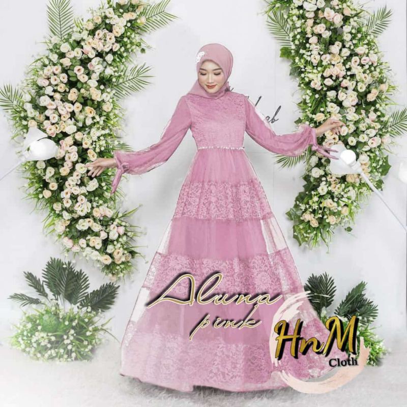 Dress muslim Aluna Maxi