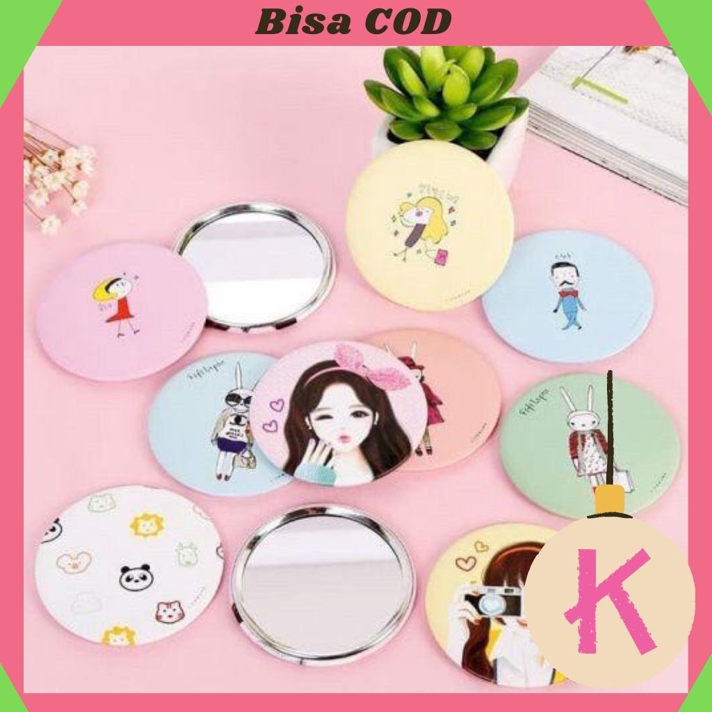 [ COD ] HAND MIRROR - CERMIN BULAT - CERMIN BULAT MINI - CERMIN MINI