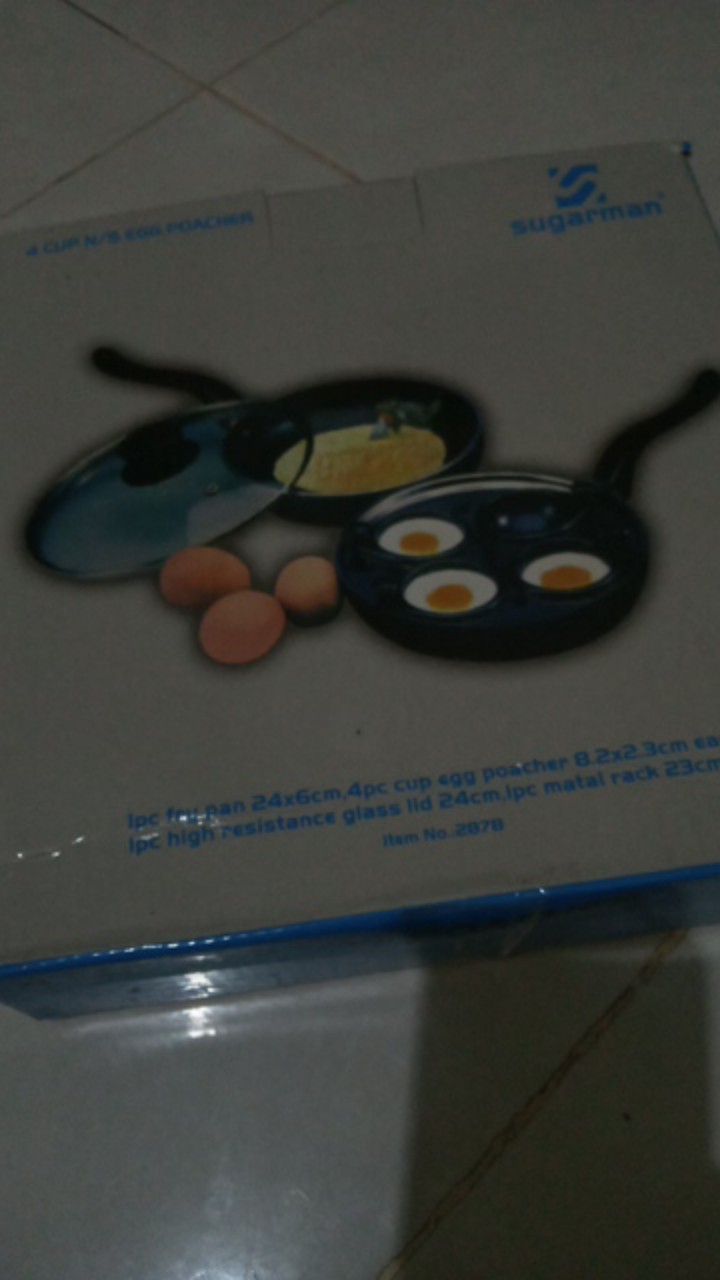 Panci Sugarman 3 In 1  - Panci Penggoreng Telur Serbaguna