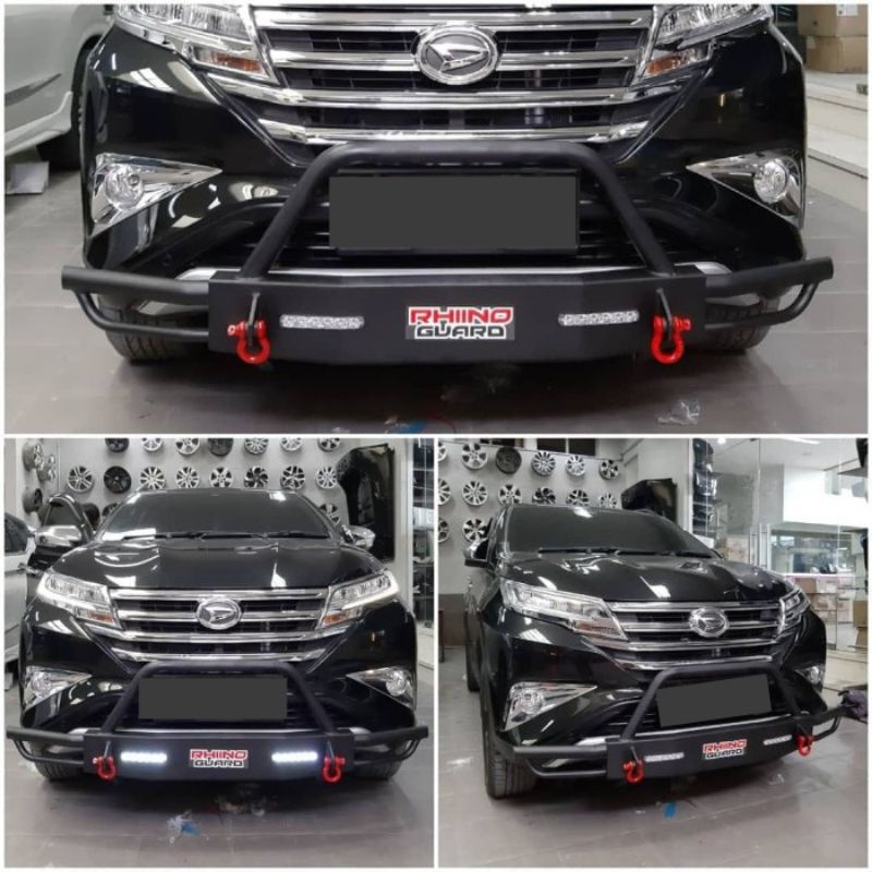 tanduk all new Rush Terios RHINO GUARD with led