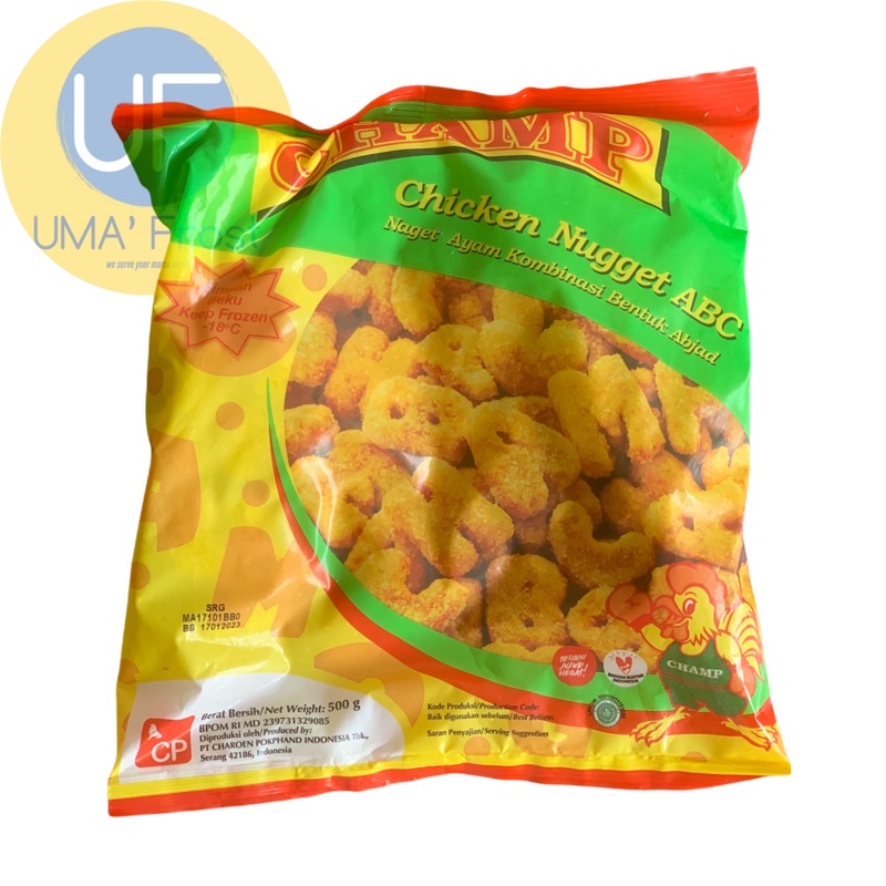 Jual Champ Chicken Nugget Abc Gr Shopee Indonesia